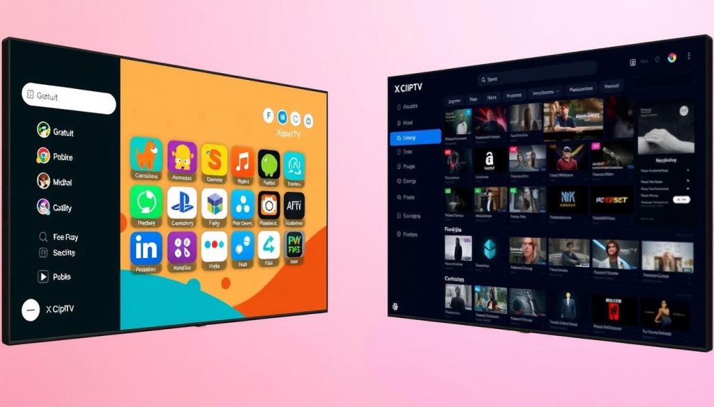 XCIPTV Gratuit vs Pro